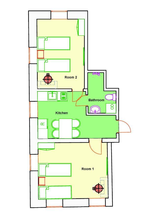 Alyhr Apartments VBY الغرفة الصورة